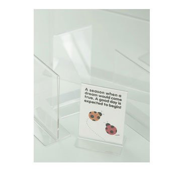 Amazon.co.jp: サインホルダー 両面用（T型） A4縦 Ref.47801